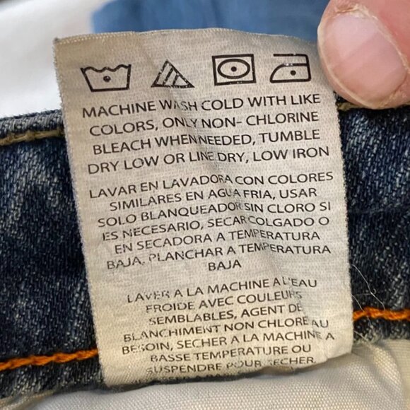 Lee Modern Series Men's Jeans 44x27 Measured Size Straight Fit Straight Leg - Picture 10 of 11